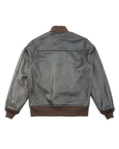 Y'2 Leather Sheepskin Type A-1 - Black - Standard & Strange