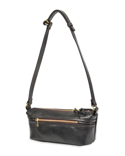 Y'2 Leather Shoulder Bag - Black Horse (BG-02) - Standard & Strange