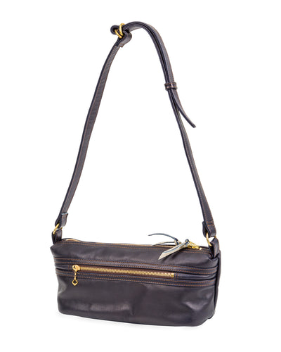 Y'2 Leather Shoulder Bag - Indigo Horse (BG-02) - Standard & Strange