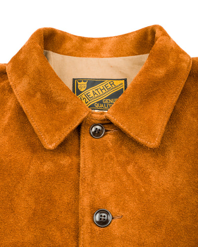 Y'2 Leather Steer Roughout Civilian Model A-1 (TB-149) - Camel - Standard & Strange