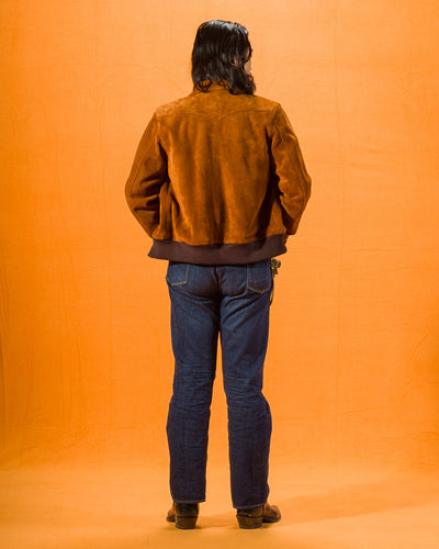 Y'2 Leather Steer Roughout Civilian Model A-1 (TB-149) - Camel - Standard & Strange