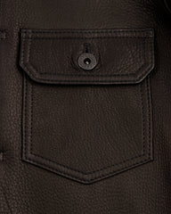 Y'2 Leather Deer Skin 1st Type Jacket - 25th Anniversary Limited - Black (DB-140-25SP) - Standard & Strange