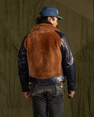 Y'2 Leather Indigo Horse Grizzly Jacket - 25th Anniversary Limited (Y2-10-25SP) - Standard & Strange