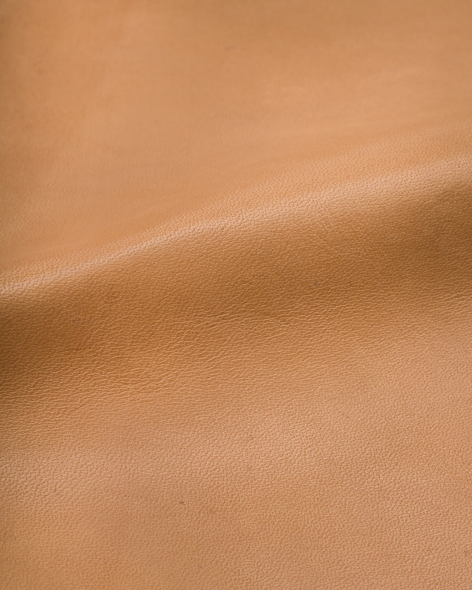 Y'2 Leather Kakishibu Persimmon Tanned Horsehide Type Jacket (KB-140-T) - Standard & Strange