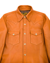 Y'2 Leather Steer Oil Western Shirt - Camel (SS-13) - Standard & Strange