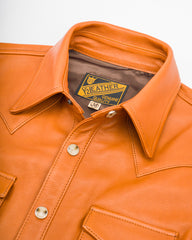 Y'2 Leather Steer Oil Western Shirt - Camel (SS-13) - Standard & Strange