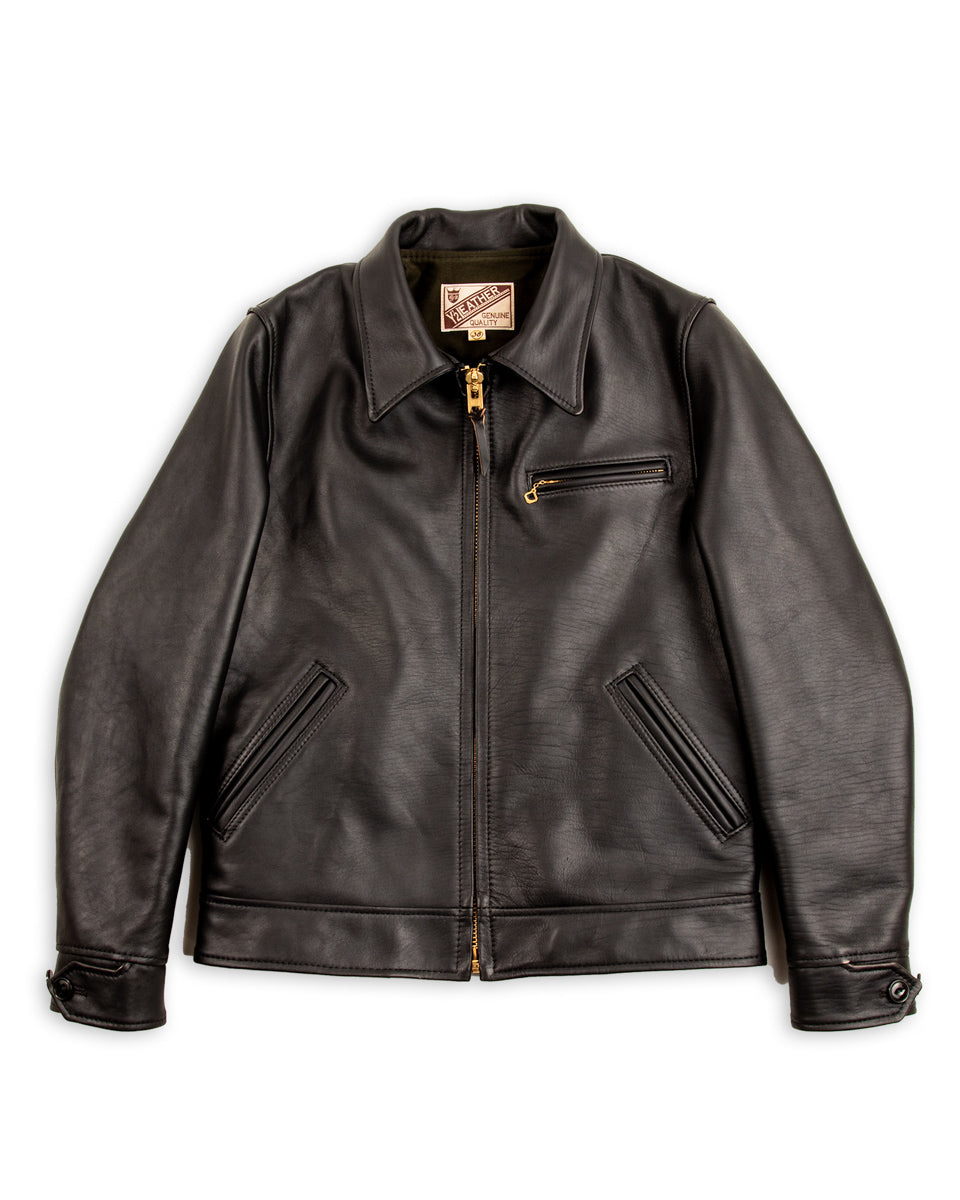 Y'2 Leather Sumi Dyed Horse Single Riders Jacket (SHR-47) – Standard ...