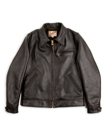 Y'2 Leather Sumi Dyed Horse Single Riders Jacket (SHR-47) - Standard & Strange