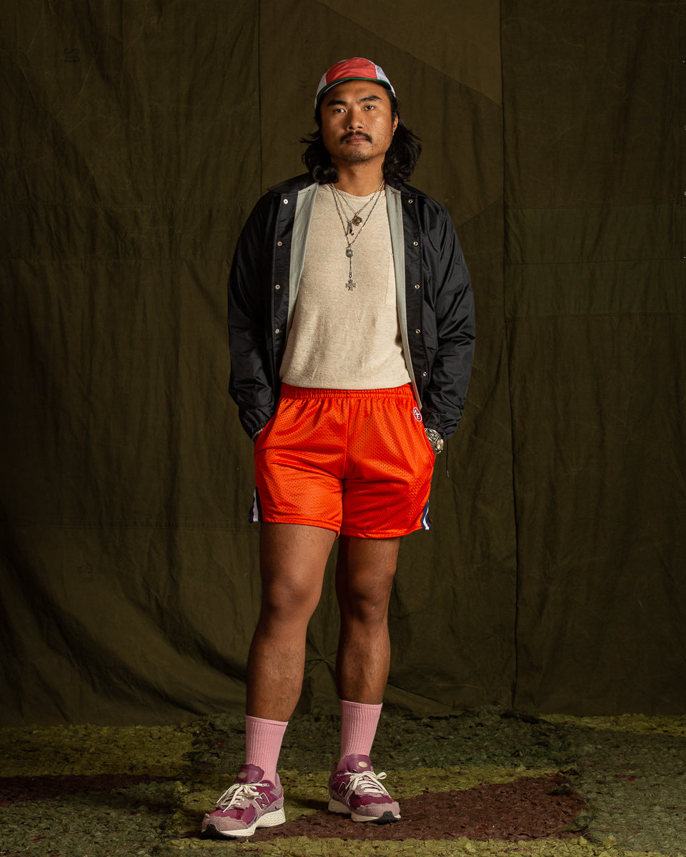 American Trench Original Mesh Short - Orange - Standard & Strange