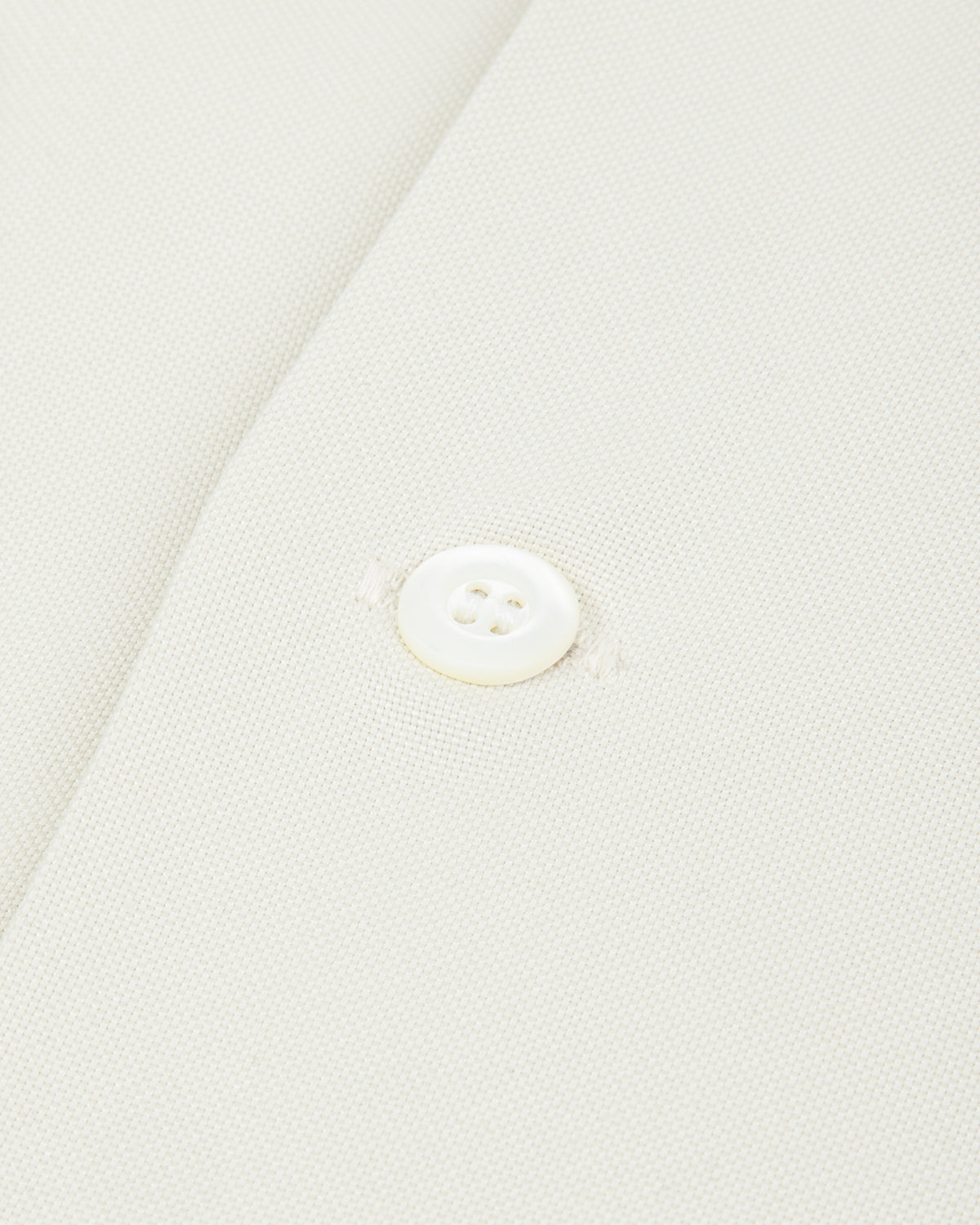 Flap Pocket Rayon S/S Shirt - Natural