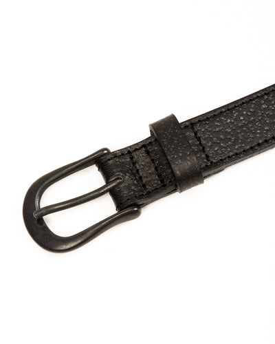 Gal Emboss Trousers Belt - Black