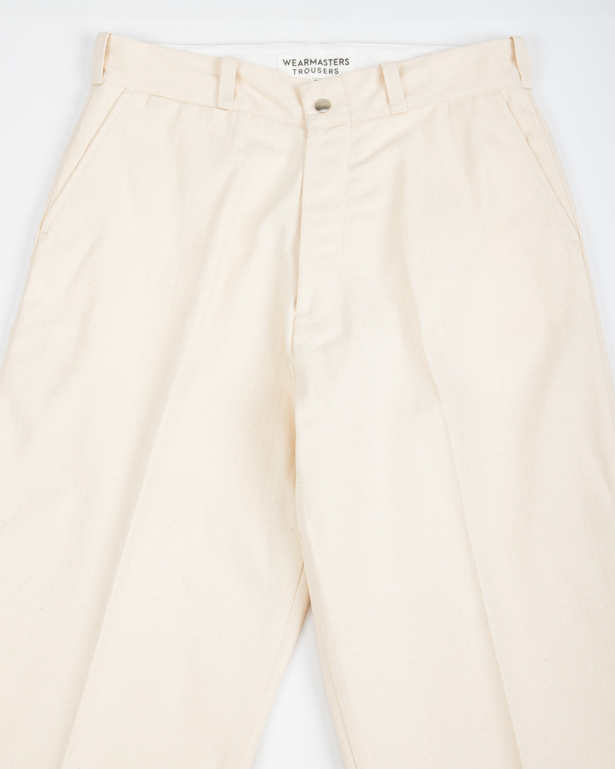 Attractions Heritage Denim Trousers - White USN Herringbone - Standard & Strange