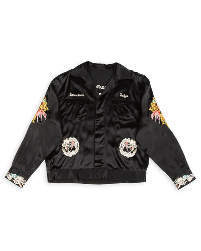 Lot.873 Souvenir Rayon Jacket - Black