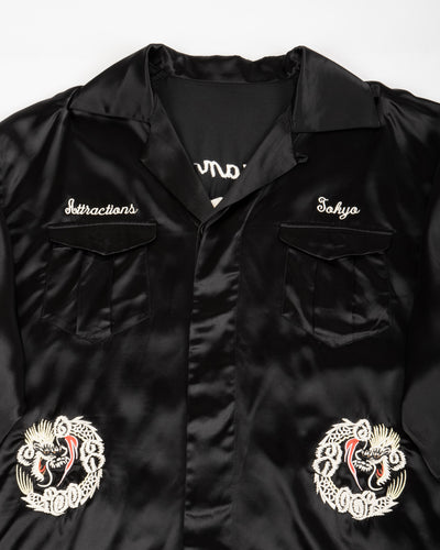 Lot.873 Souvenir Rayon Jacket - Black