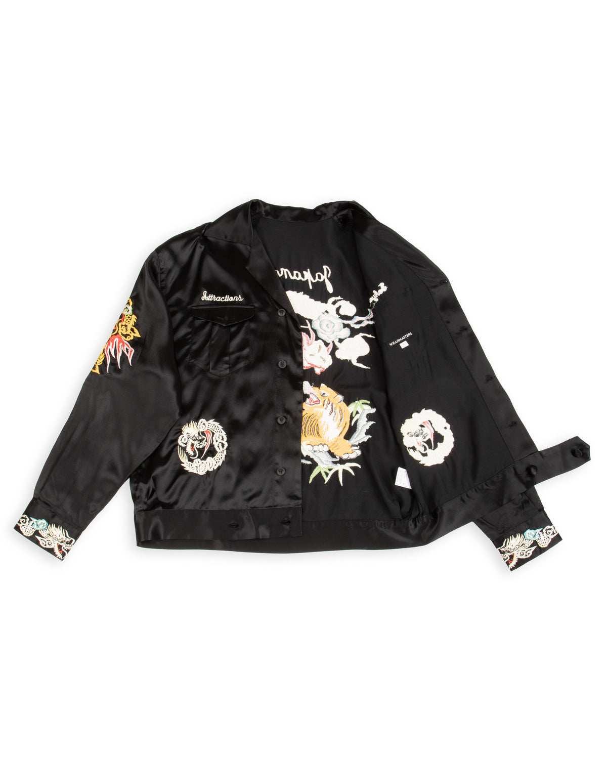 Lot.873 Souvenir Rayon Jacket - Black