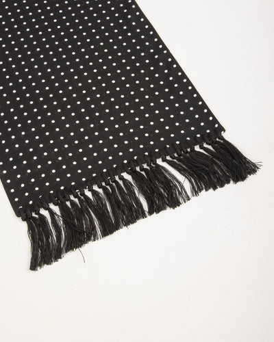 Wearmasters Rayon Scarf - Black Dot