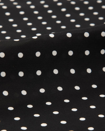 Wearmasters Rayon Scarf - Black Dot