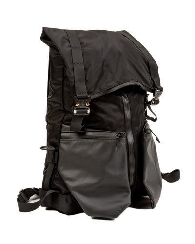 Bagjack Bull Leather Morph Pack TWST PKT - Black - Standard & Strange
