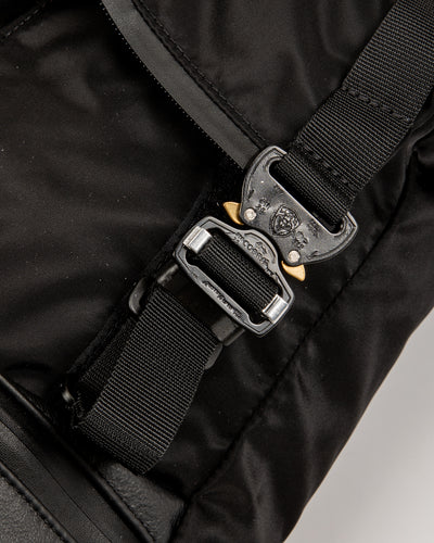 Bagjack Bull Leather Morph Pack TWST PKT - Black - Standard & Strange