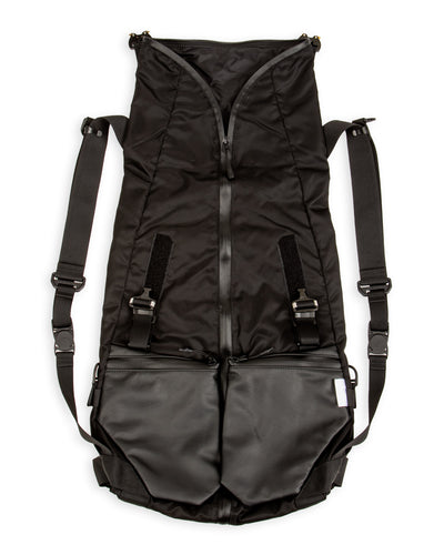 Bagjack Bull Leather Morph Pack TWST PKT - Black - Standard & Strange
