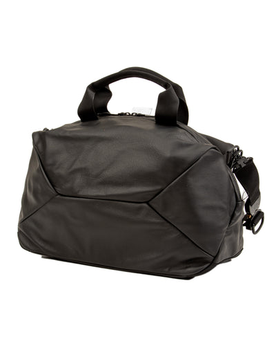 Bagjack TRVL Bull Leather Duffle - Black Small - Standard & Strange