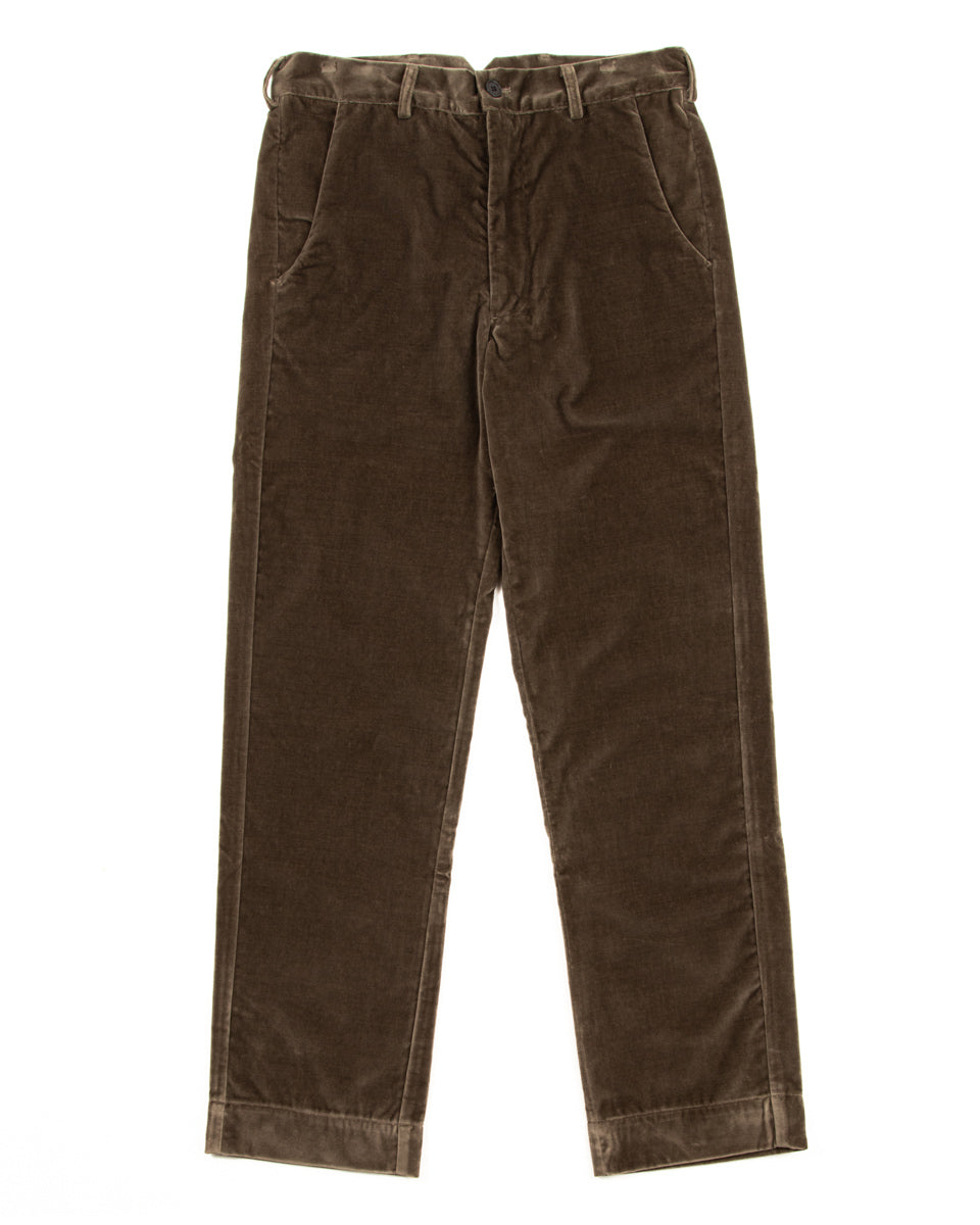 Blluemade Buckle Back Pant - Walnut Velvet - Standard & Strange