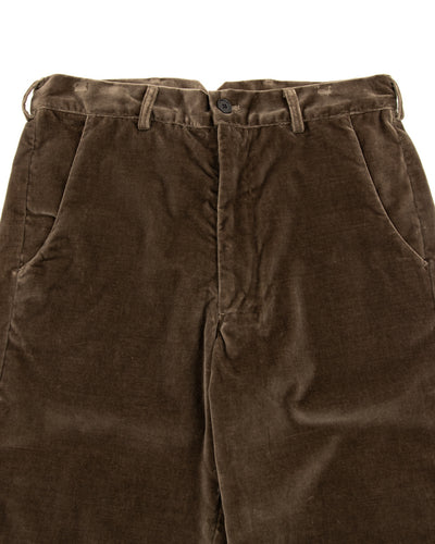 Blluemade Buckle Back Pant - Walnut Velvet - Standard & Strange