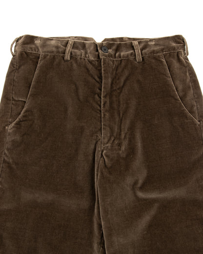 Blluemade Buckle Back Pant - Walnut Velvet - Standard & Strange