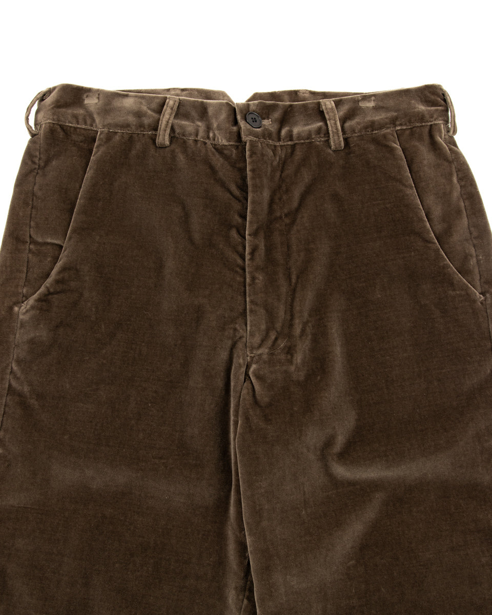 Blluemade Buckle Back Pant - Walnut Velvet - Standard & Strange