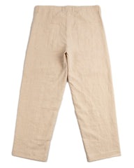 Blluemade Czech Drawstring Pant - Natural Belgian Linen - Standard & Strange