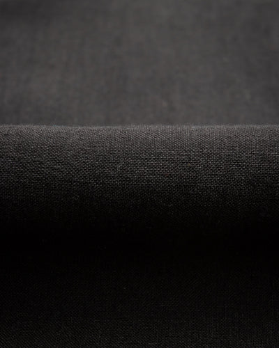 Blluemade Short Sleeve Shirt - Lightweight Black Belgian Linen - Standard & Strange