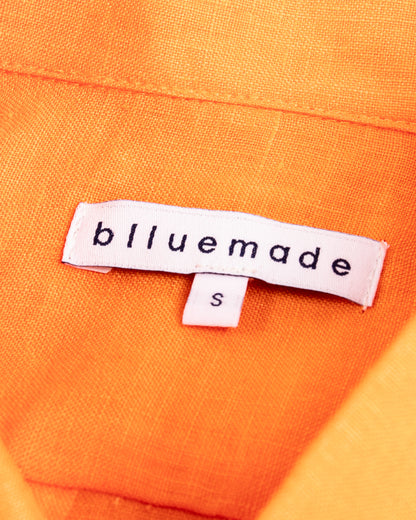 Blluemade Short Sleeve Shirt - Mango Belgian Linen - Standard & Strange