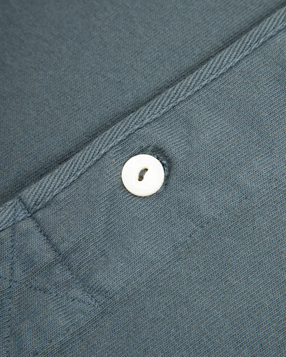 Freenote 13oz Henley L/S - Faded Blue - Standard & Strange