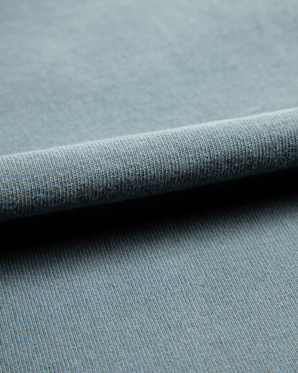 Freenote 13oz Henley L/S - Faded Blue - Standard & Strange