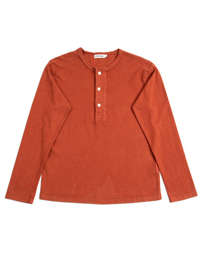 Freenote 13oz Henley L/S - Picante - Standard & Strange