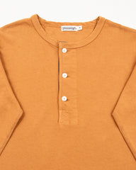 Freenote 13oz Henley L/S - Tobacco - Standard & Strange