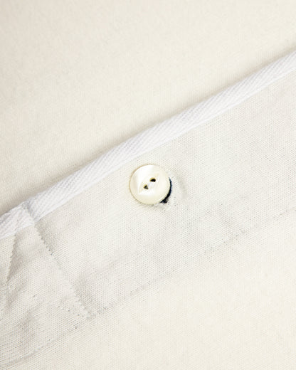 Freenote 13oz Henley L/S - White - Standard & Strange