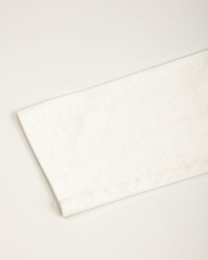 Freenote 13oz Henley L/S - White - Standard & Strange