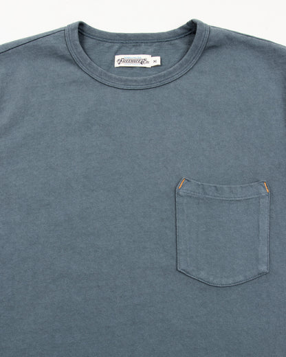 Freenote 13oz Shifter Tee - Faded Blue - Standard & Strange