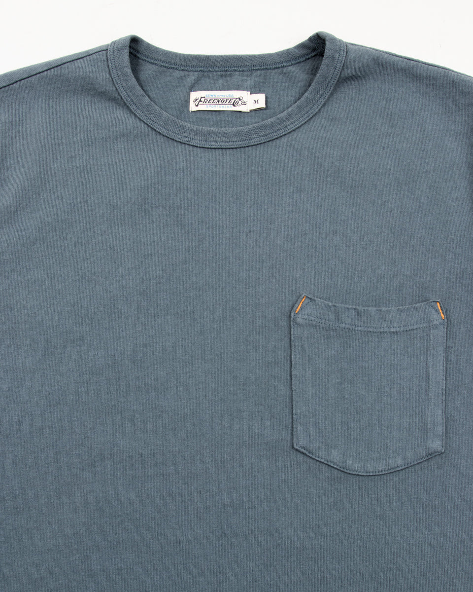 Freenote 13oz Shifter Tee - Faded Blue - Standard & Strange