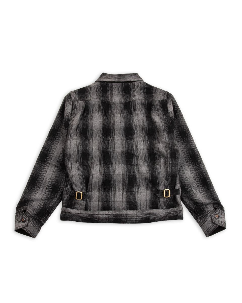 Freenote Alcorn Jacket - Grey Plaid Wool - Standard & Strange