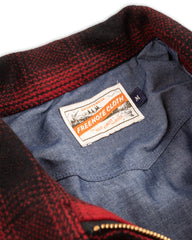 Freenote Alcorn Jacket - Red Plaid Wool - Standard & Strange