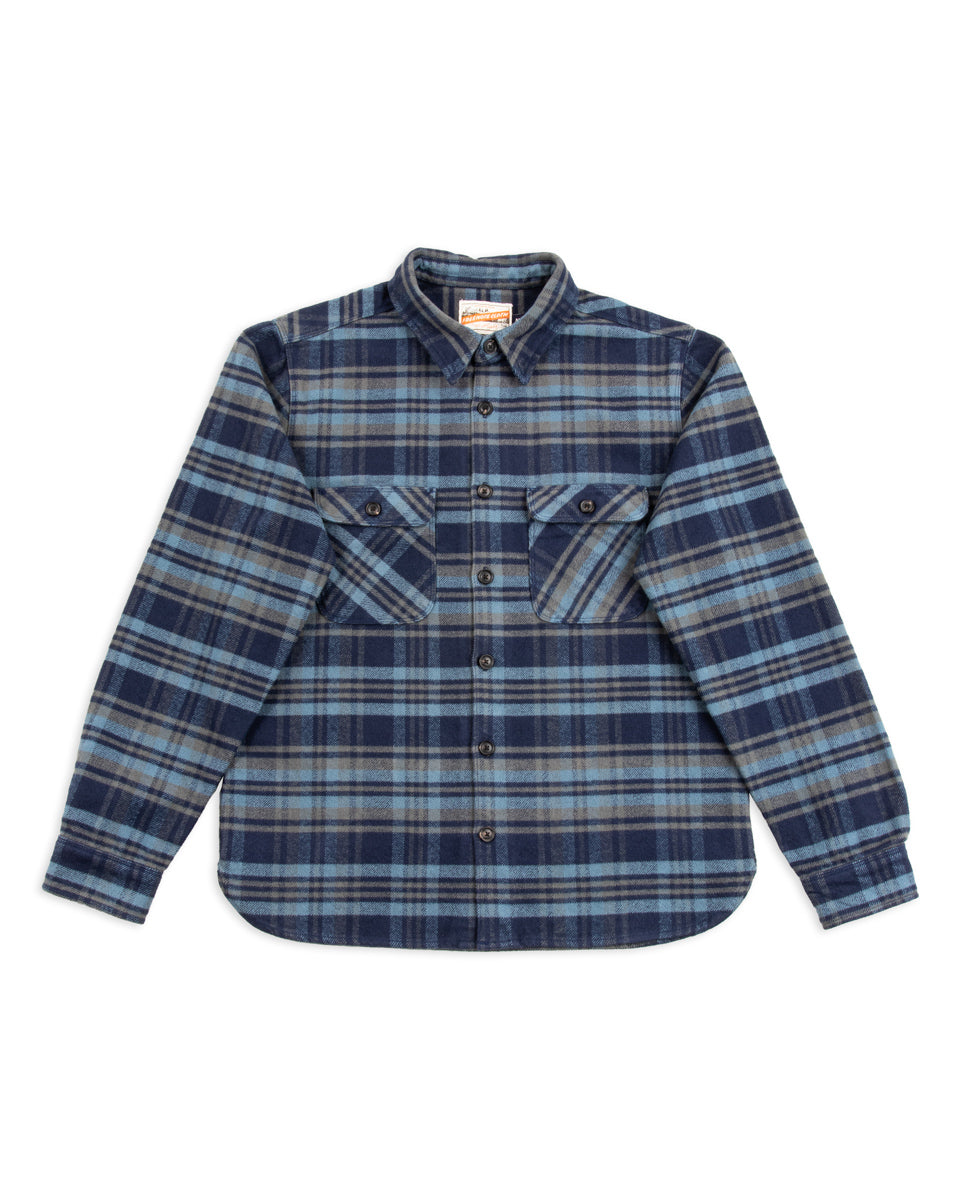 Freenote Benson Shirt - Cobalt Blue - Standard & Strange