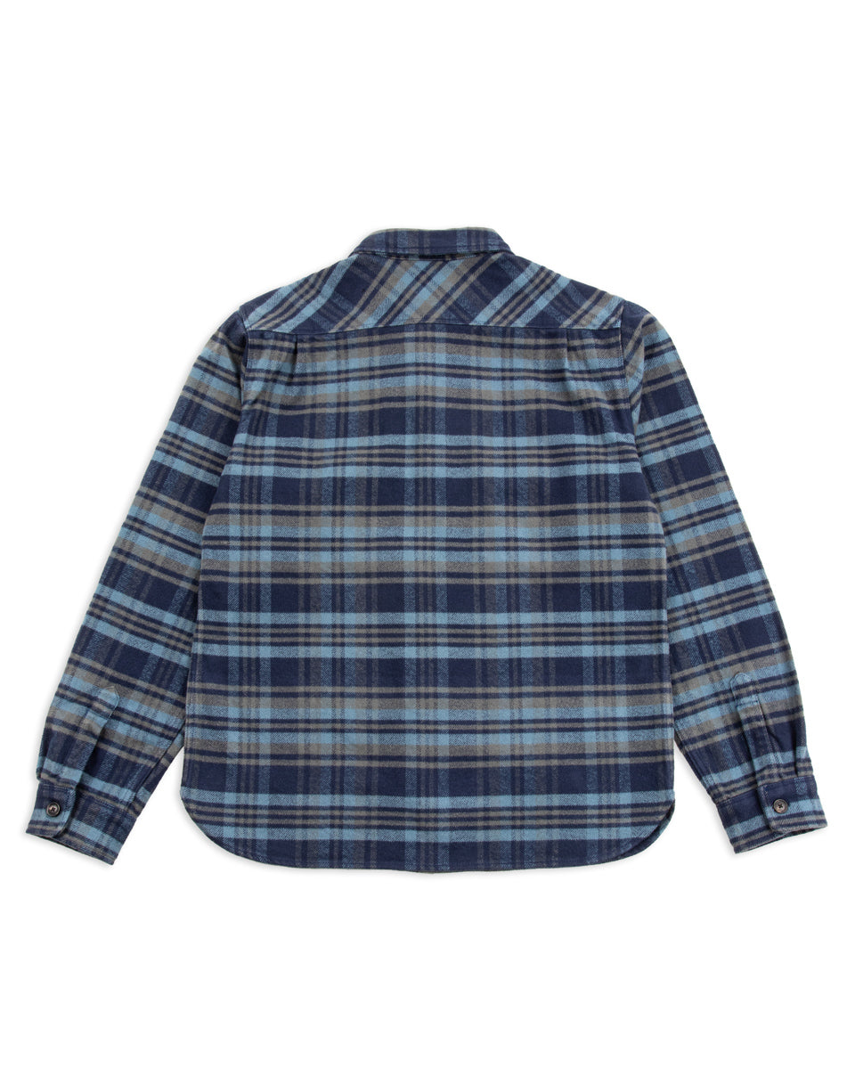 Freenote Benson Shirt - Cobalt Blue - Standard & Strange