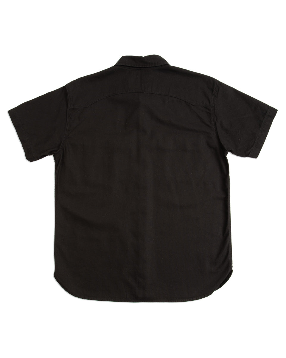 Freenote Calico Western Shirt S/S - Black Oxford / Turquoise - Standard & Strange
