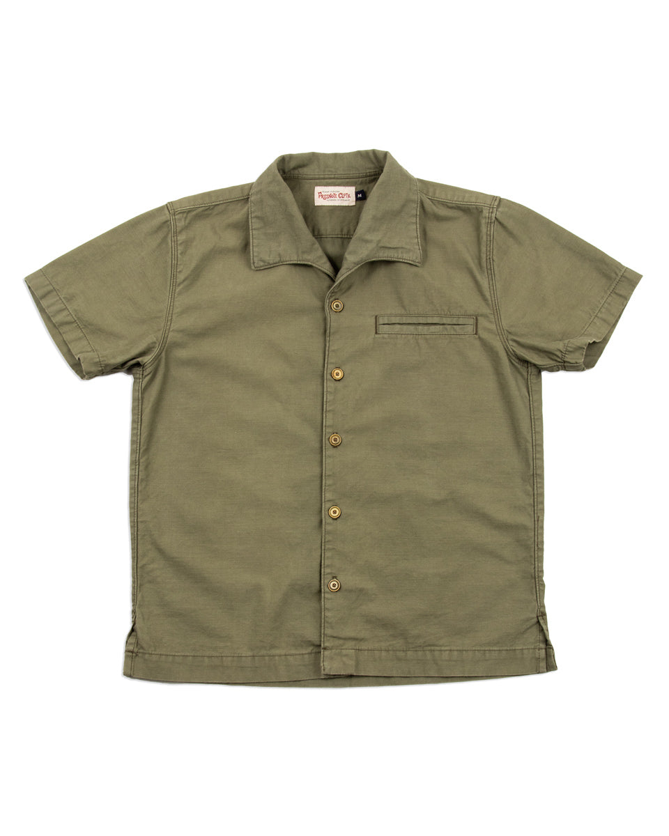 Freenote Cayucos S/S Shirt - Green - Standard & Strange