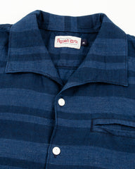 Freenote Cayucos S/S Shirt - Indigo Stripe - Standard & Strange