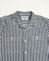 Freenote Dayton Shirt - Indigo Stripe - Standard & Strange
