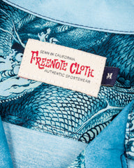 Freenote Hawaiian Shirt - Blue Dragon - Standard & Strange