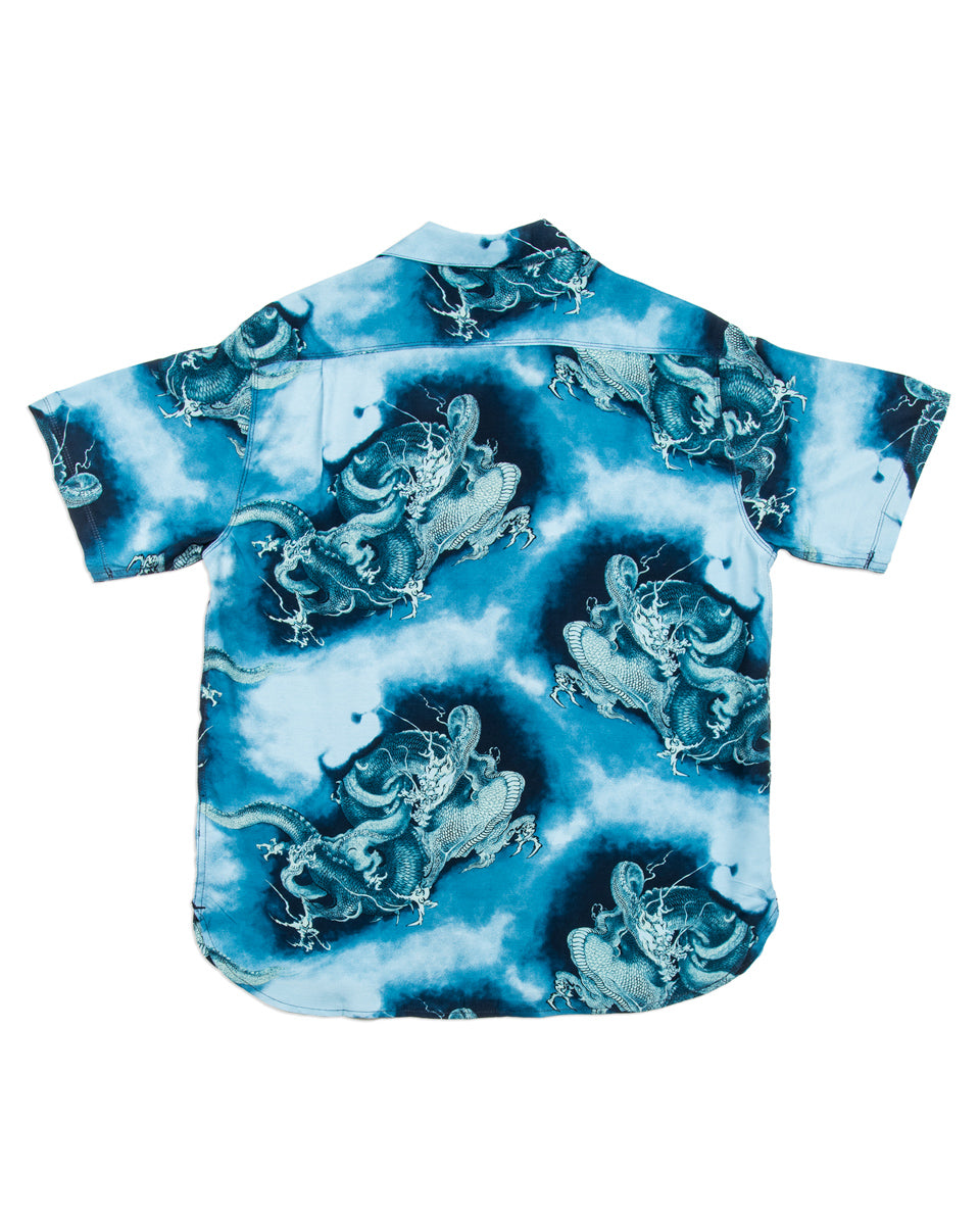 Freenote Hawaiian Shirt - Blue Dragon - Standard & Strange